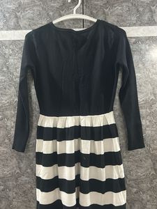Black&amp;White Mini Dress