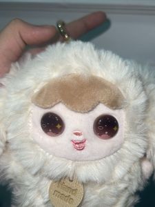 rabbit plushie keychain