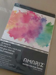 Water colour paper ( Spiral Book )