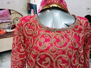 Beutiful Rose Pink Velvet Plazo Dress