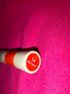 2 In 1 Orange Lipstick 💄 Liquid, Matte