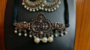 Oxidised Jewellery Set