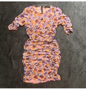 Zara Floral Bodycon Dress