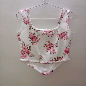 Floral Corset Top