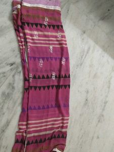 Pattern Saree With Blouse