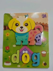 Dog wooden Puzzle