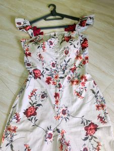 Floral Jumpsuit From Korea.