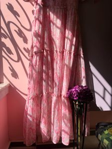 Maxi Dress Floral Printed From Myntra