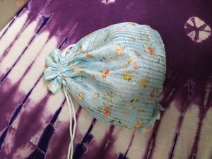 Sky Blue Potli