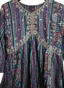 Boho Print Dress