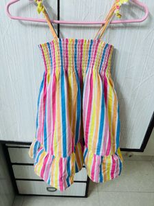 Colorful Striped Top