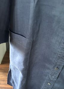 Renoma Blue button down Shirt Dress