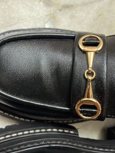 Black Platform Loafers