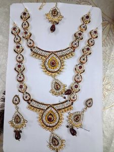 Artificial Rani Haar Necklace 2 Pieces Set