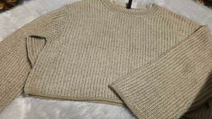 H&amp;M Beige Knit Sweater