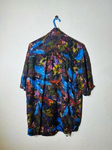Abstract Print Shirt For Men Size L To XL