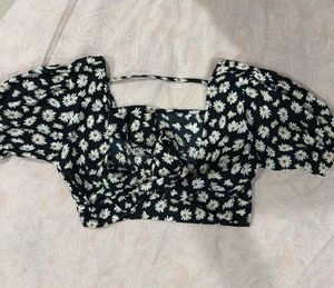 Printed Crop Top, S/M/L Size