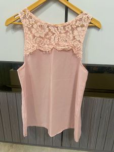 Pink Lace Top