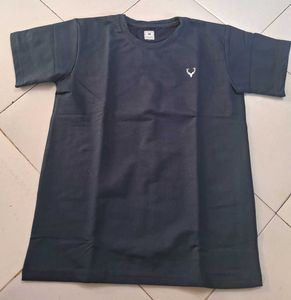 Gray T-Shirt with Deer Logo