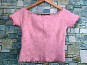 Cropped Top/ Off Shoulder