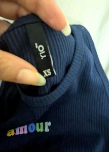 Amour Ribbed Tank Top