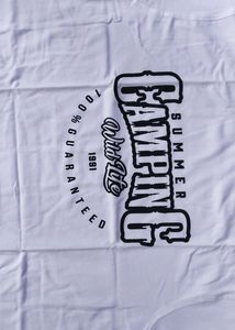 Brand New Cotton White Chest Printed Half Sleeves Men&#39;s T-shirt