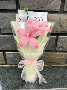 Pink Artificial Flower Bouquet