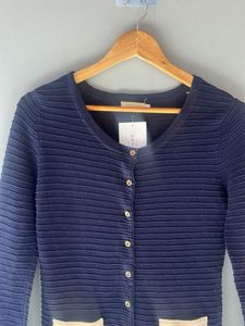 Elegant Navy Cardigan