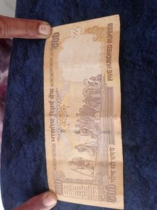 500 Rupees Original Old Note