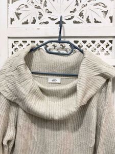 ✈️ Imported Cozy Knit Cowl Neck Sweater B