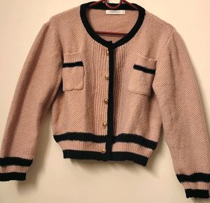 Korean Crop Cardigan