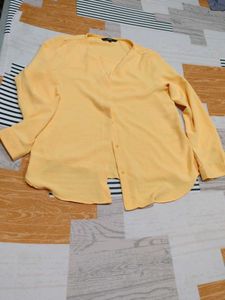 Yellow Long Sleeve Top