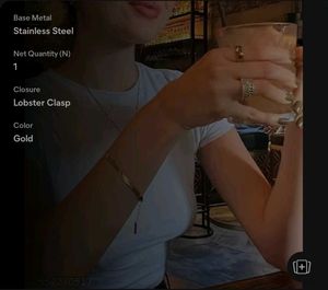 Elegant Gold-Tone Bracelet