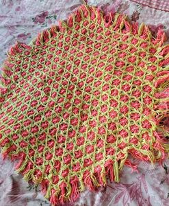 crochet Handmade Table Cover 3.2ft