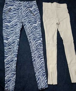 Combo Jeggings For 8-12 Years Girls
