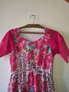 Floral Print Maxi Dress