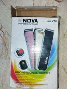 NOVA PROFESSIONAL TRIMMER WORKING CONDITION