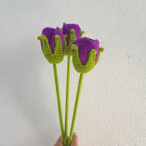 Purple💜 Crochet Roses