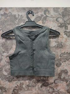 Charcoal Street Style Tank Top
