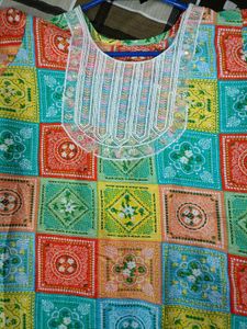Beautiful Colour Ful Kurti