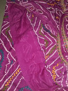 Bandhani Print Saree