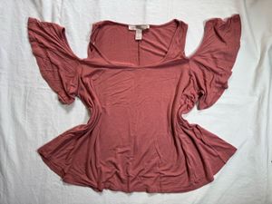 Forever 21 Women’s Peach Blouse