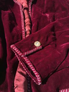Cord- set Vintage Velvet Jacket and dress