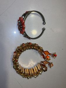 Floral Bangle Set