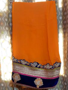Elegant Ethnic Saree - pure siffon