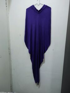 Purple Viscose Dhoti Salwar