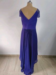 Elegant Purple Midi Dress