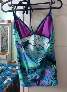 Halter Neck Y2K Top