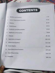 Cuet Maths Book