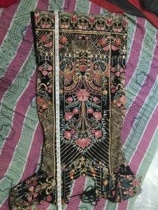 Black Bold Pakistani Heavy Suit